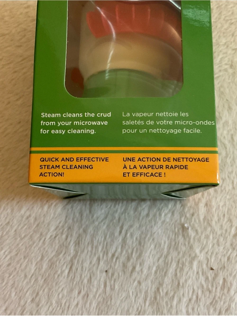 Microwave Cleaner Steam Cleaner - Red & Green